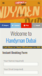 Mobile Screenshot of handymendubai.com